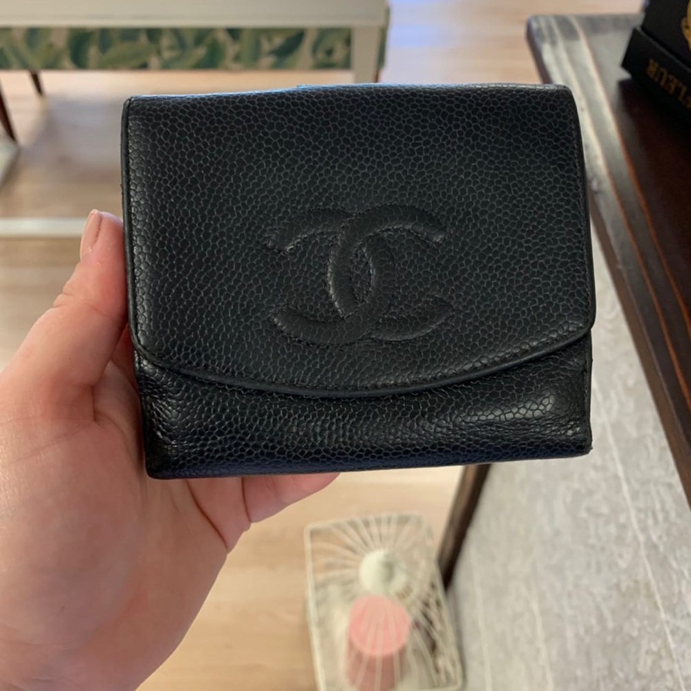 Chanel Wallet Caviar Everything Flap Card Holder